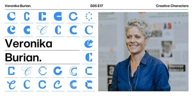 Creative Characters S5 E17: Type, travel, and togetherness with Veronika Burian.  